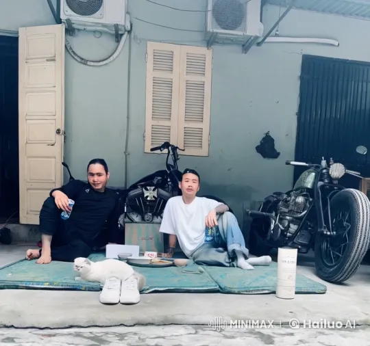 Men Spar in Friendly Kung Fu Match – AI Generated Video | Hailuo AI