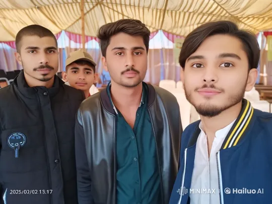 Live2D Video: Warmly Dressed Friends Under a Tent – AI Generated Video | Hailuo AI