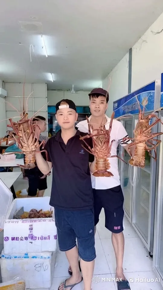 Kung Fu Battle with Lobsters in Seafood Market – AI Generated Video | Hailuo AI