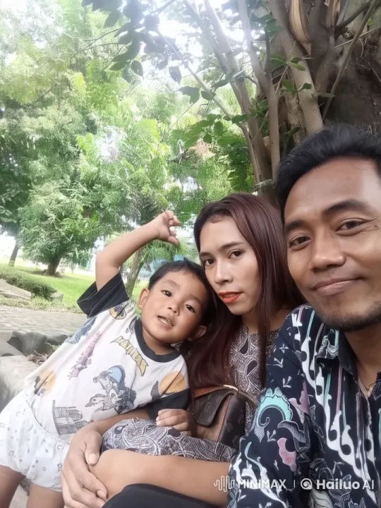 Family Enjoying Serenity in a Park Setting – AI Generated Video | Hailuo AI