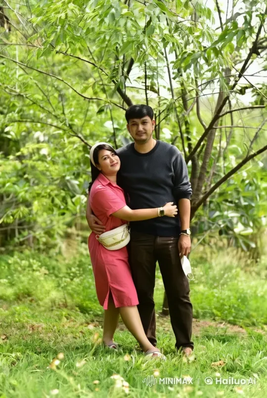 Couple Showcases Martial Arts in Serene Park Setting – AI Generated Video | Hailuo AI