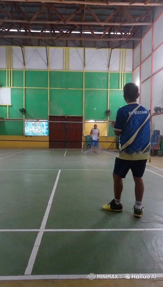 Intense Badminton Match in Live2D Render – AI Generated Video | Hailuo AI