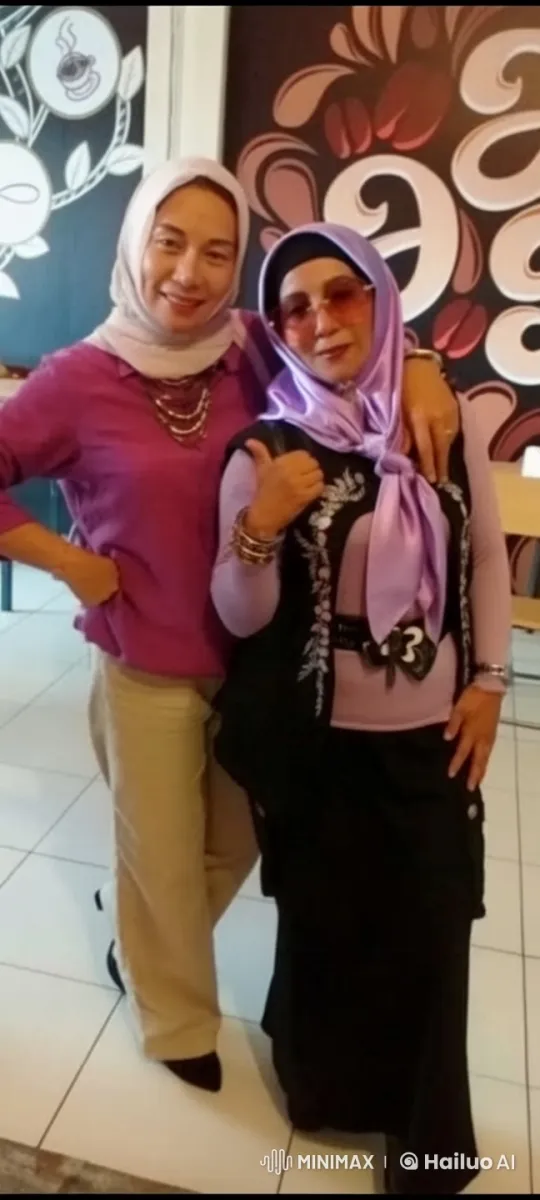 Live2D Animation: Two Women in Friendly Pose – AI Generated Video | Hailuo AI