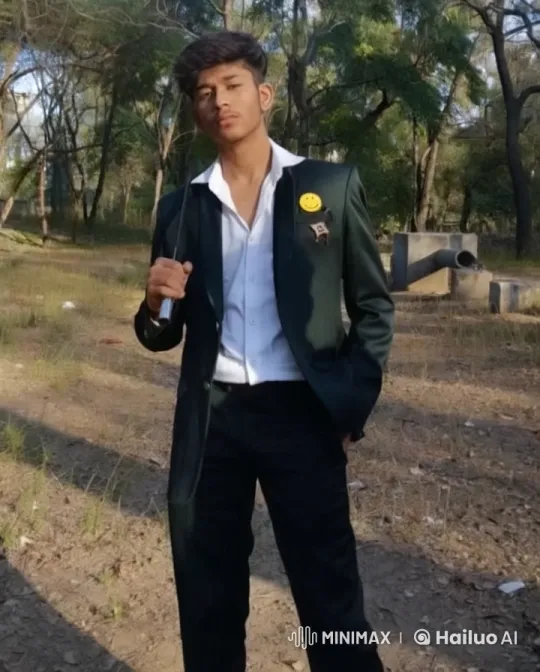 Young Man Embraces Sigma Walk in Wooded Serenity – AI Generated Video | Hailuo AI