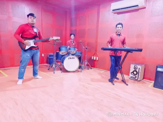 Musicians Blend Music and Martial Arts in Energetic Performance – AI Generated Video | Hailuo AI