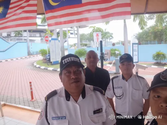 Malaysian Flag Security Post Kungfu Fight Scene – AI Generated Video | Hailuo AI