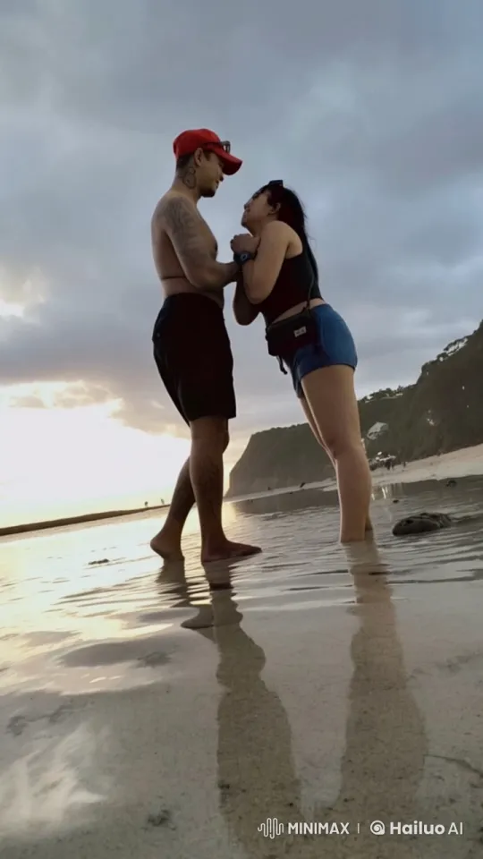 Kungfu Fight on a Serene Beach in Live2D Animation – AI Generated Video | Hailuo AI