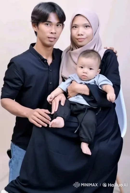Family Portrait: Mother, Father, and Infant in Cozy Interaction – AI Generated Video | Hailuo AI
