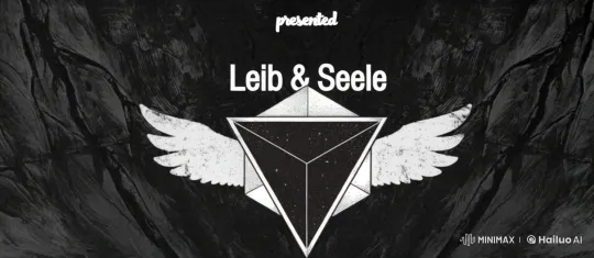 Leib & Seele Logo Animation: Winged Pyramid Assembly – AI Generated Video | Hailuo AI