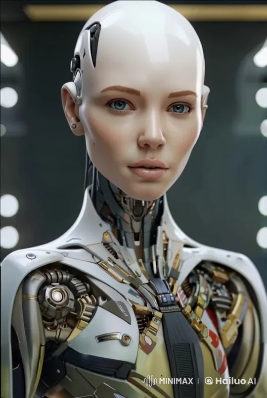 Futuristic Humanoid Robot Showcases Advanced Engineering – AI Generated Video | Hailuo AI