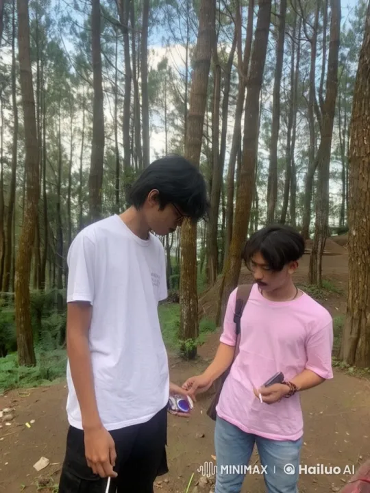 Casual Kung Fu Fight in a Serene Forest Setting – AI Generated Video | Hailuo AI