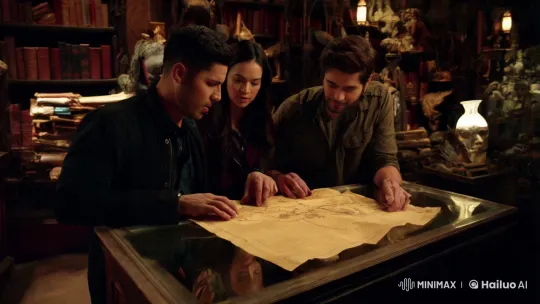 Adventure Seekers Unveil Ancient Map in Antique Shop – AI Generated Video | Hailuo AI