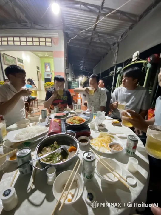 Veranda Gathering Transforms into Energetic Kung Fu Display – AI Generated Video | Hailuo AI