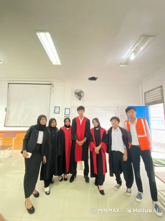 Academic Robes vs. Casual Attire in Live2D Kungfu Battle – AI Generated Video | Hailuo AI