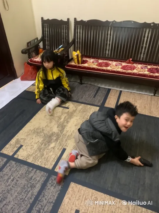 Children's Energetic Kungfu Performance in Live2D Animation – AI Generated Video | Hailuo AI
