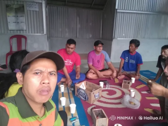 Five Men Enjoying a Meal in a Simple Room – AI Generated Video | Hailuo AI