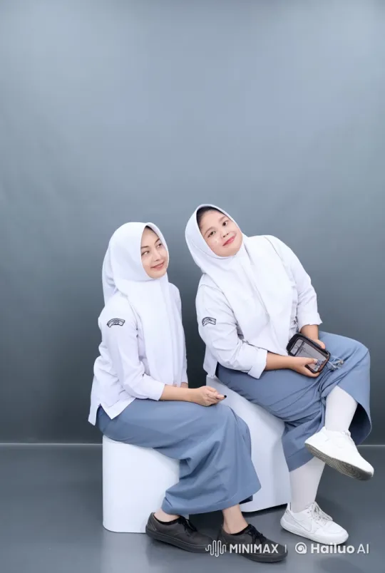 Schoolgirls in Hijabs Perform Dynamic Kung Fu Routine – AI Generated Video | Hailuo AI