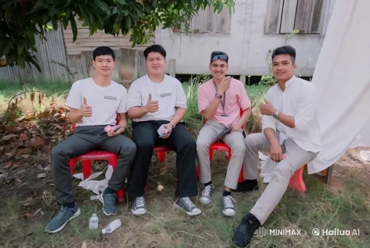 Young Men Transition from Relaxation to Kung Fu in Live2D Animation – AI Generated Video | Hailuo AI