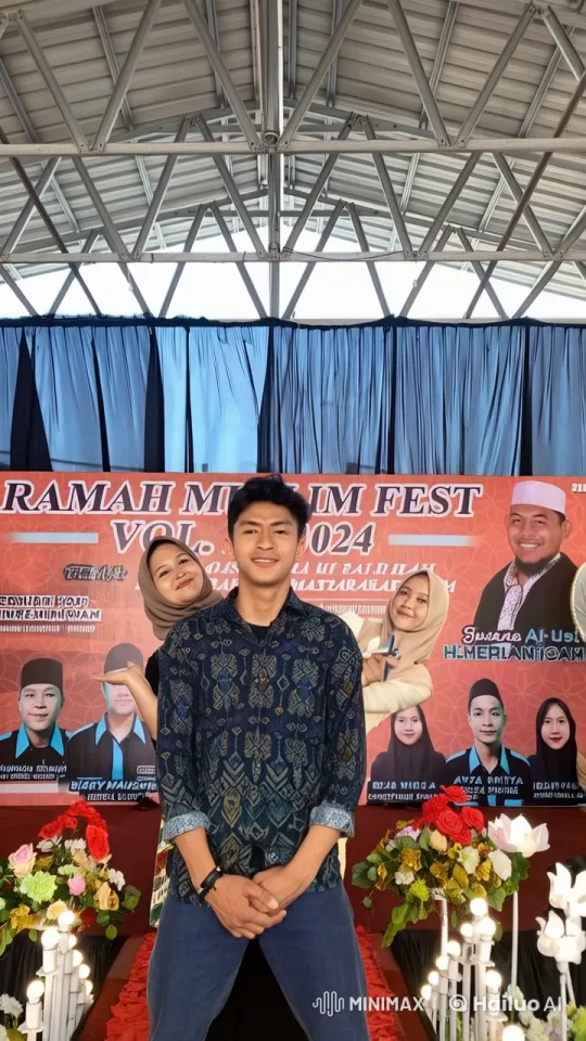 Live2D Animated Kungfu Performance at Ramah Muslim Fest – AI Generated Video | Hailuo AI