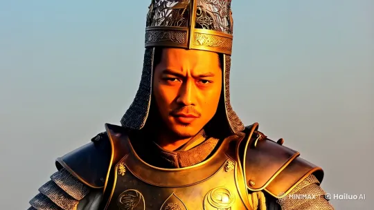 Epic King Leads Armored Riders into Legendary Battle – AI Generated Video | Hailuo AI