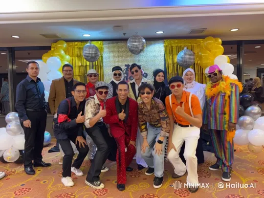 Kungfu Masters Perform at Colorful Costume Party – AI Generated Video | Hailuo AI