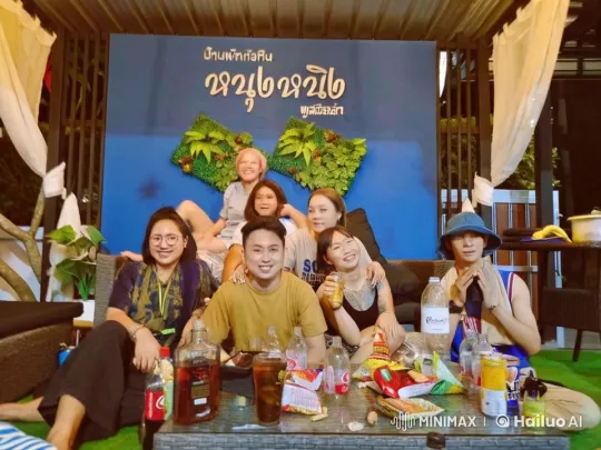 Friends Enjoy Martial Arts in Outdoor Gathering – AI Generated Video | Hailuo AI