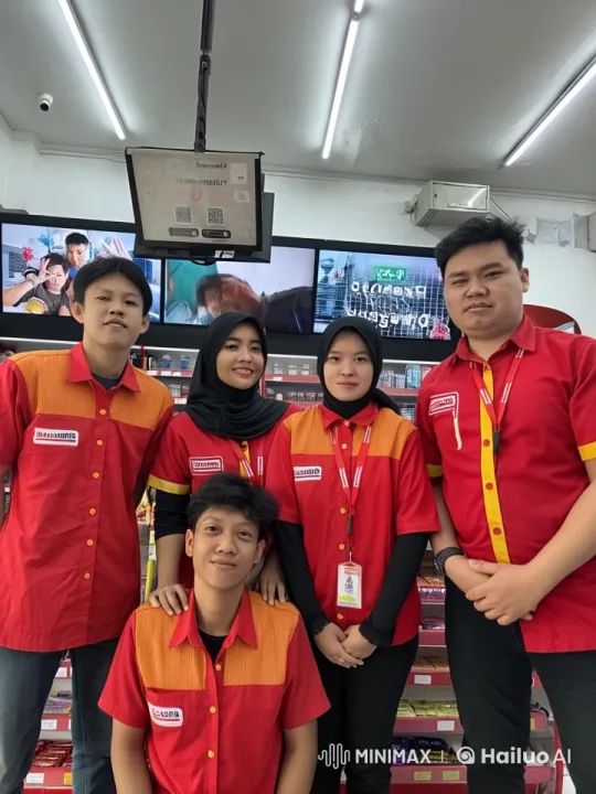 Employees Perform Dynamic Kungfu in Live2D Store Setting – AI Generated Video | Hailuo AI