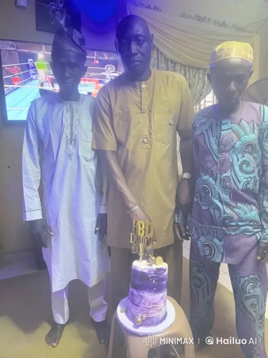 African Men in Traditional Attire Perform Kungfu in Festive Room – AI Generated Video | Hailuo AI