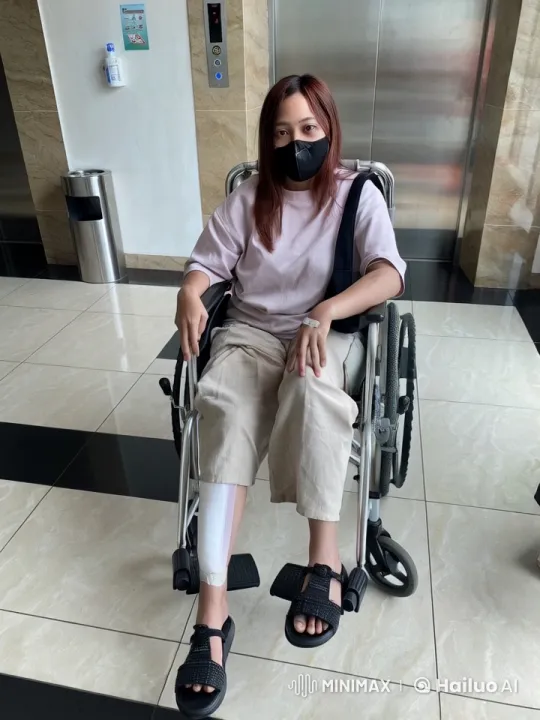 Wheelchair-Bound Person Enacts Kungfu in Modern Lobby – AI Generated Video | Hailuo AI