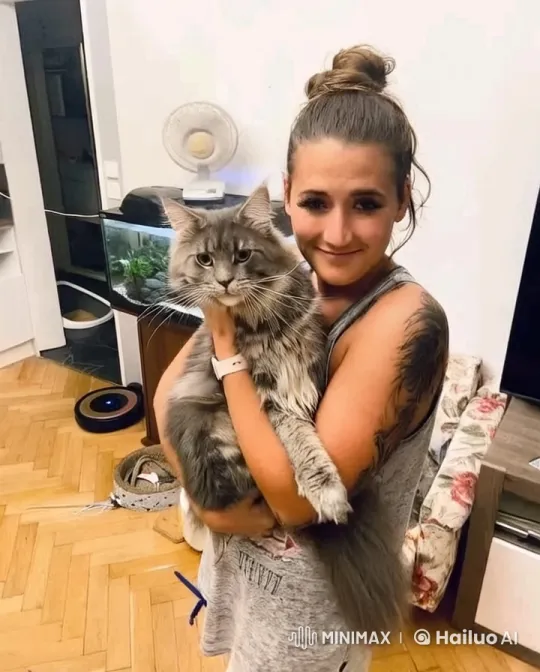 Woman's Cat Performs Impressive Kung Fu in Living Room – AI Generated Video | Hailuo AI