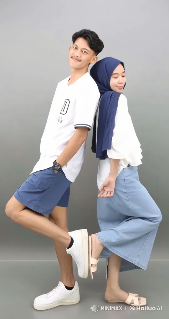 Live2D Animated Kungfu Fight with Man and Woman – AI Generated Video | Hailuo AI