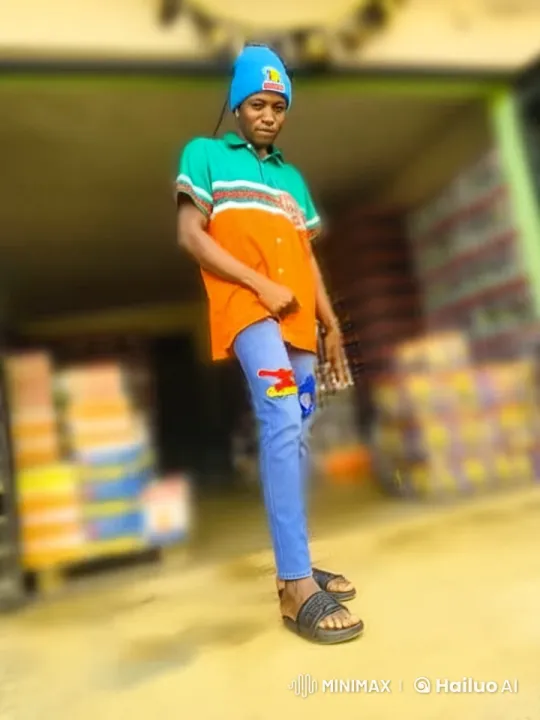 Young Man Performs Dynamic Kung Fu in Colorful Warehouse Setting – AI Generated Video | Hailuo AI