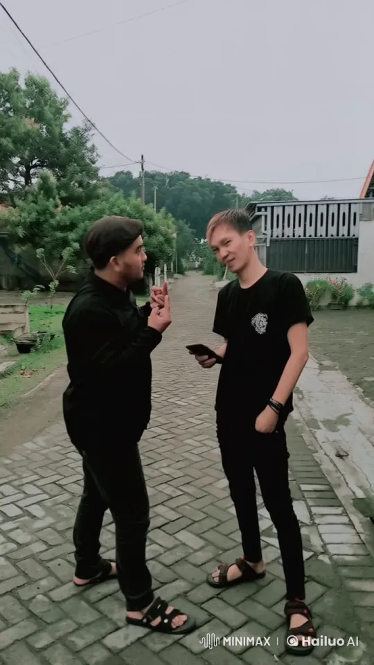 Live2D Animated Kung Fu Battle on Brick Pathway – AI Generated Video | Hailuo AI