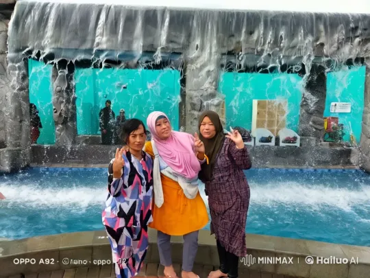 Colorful Attire Performers Show Dynamic Kungfu in Front of Waterfall – AI Generated Video | Hailuo AI