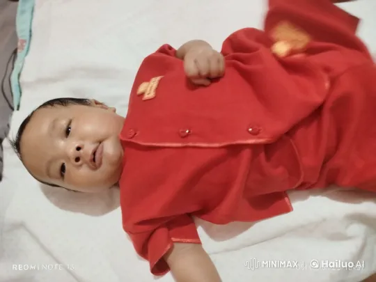 Baby Practices Imaginary Kung Fu on Blanket – AI Generated Video | Hailuo AI