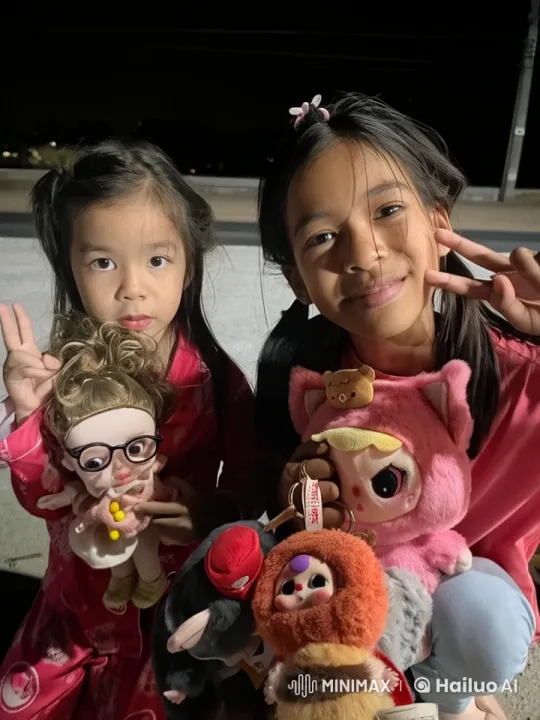 Plush Toys' Animated Kung Fu Battle in the Night – AI Generated Video | Hailuo AI