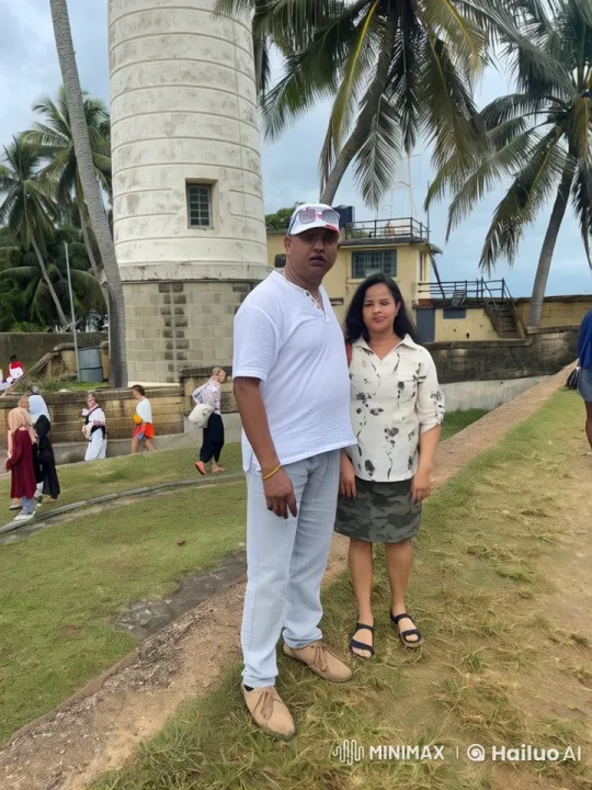 Live2D Animated Kungfu Duo Showcases Skills in Scenic Lighthouse Setting – AI Generated Video | Hailuo AI