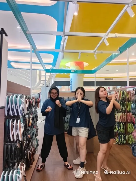Martial Artists Perform Kung Fu in Bright Retail Store – AI Generated Video | Hailuo AI