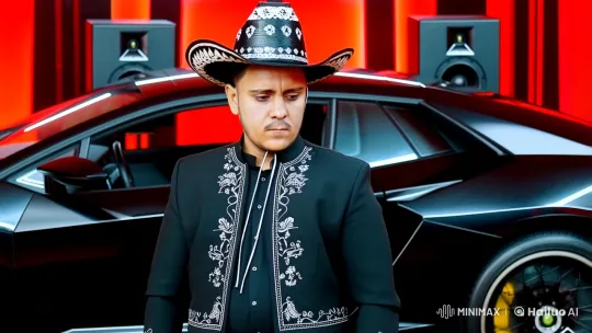 Traditional Ranchera Singer in Modern Luxurious Setting – AI Generated Video | Hailuo AI