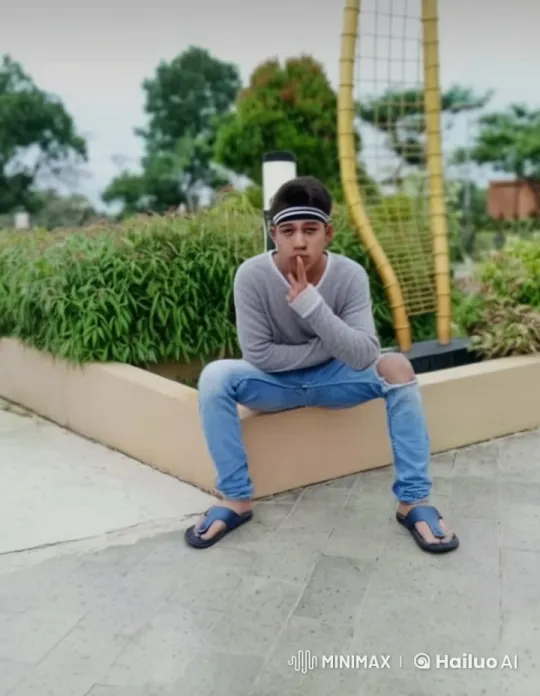 Young Kung Fu Practitioner Showcases Skills in Serene Park – AI Generated Video | Hailuo AI