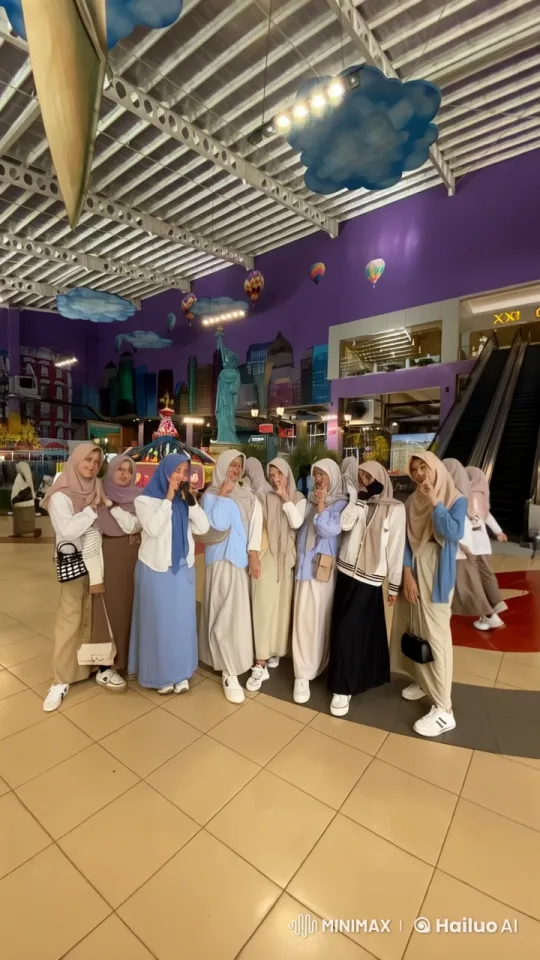 Live2D Animated Group Showcasing Kungfu in Colorful Indoor Setting – AI Generated Video | Hailuo AI