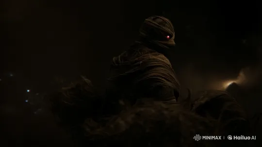 Mysterious Figure in Haunting Cinematic Scene – AI Generated Video | Hailuo AI
