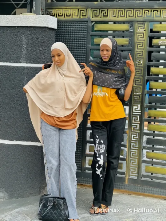 Live2D Animated Kungfu Duo in Modest Attire – AI Generated Video | Hailuo AI