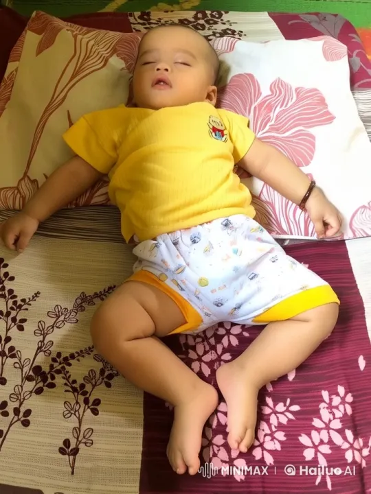 Baby in Yellow Shirt Performs Animated Kung Fu – AI Generated Video | Hailuo AI