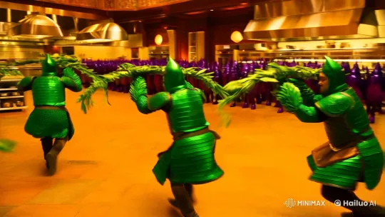 Culinary Epic: Patol Warriors vs. Eggplant Army – AI Generated Video | Hailuo AI