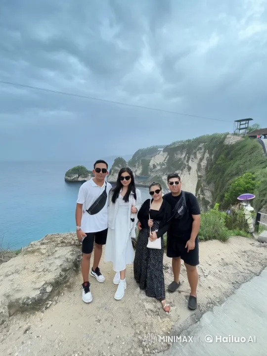 Friends on Cliffside Engage in Live2D Kungfu Fight – AI Generated Video | Hailuo AI