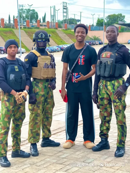 Soldiers and Civilian Engage in Dynamic Training Simulation – AI Generated Video | Hailuo AI