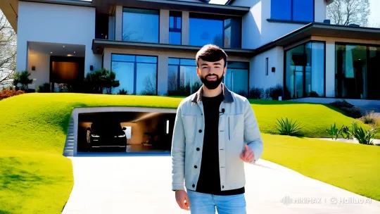 Modern House and New Range Rover Sport Showcase Success – AI Generated Video | Hailuo AI