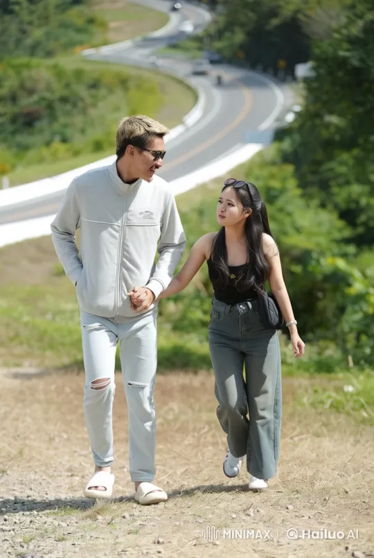 Couple Transforms Stroll into Intense Martial Arts Combat – AI Generated Video | Hailuo AI