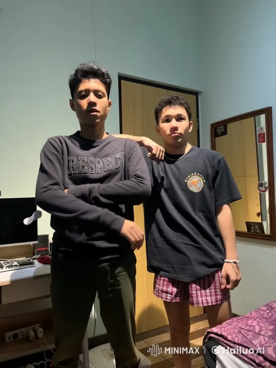Live2D Animated Kungfu Fight by Two Boys – AI Generated Video | Hailuo AI